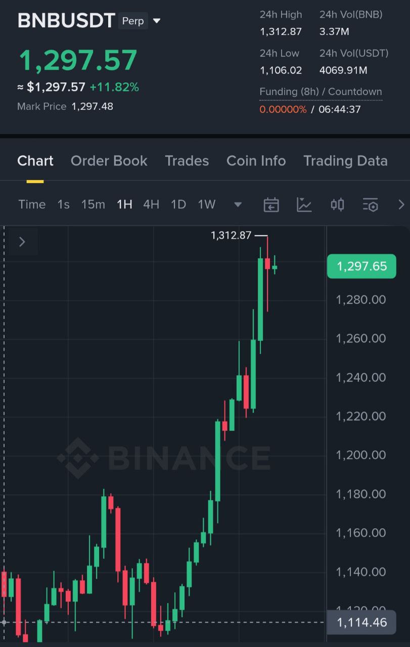 BNB chart