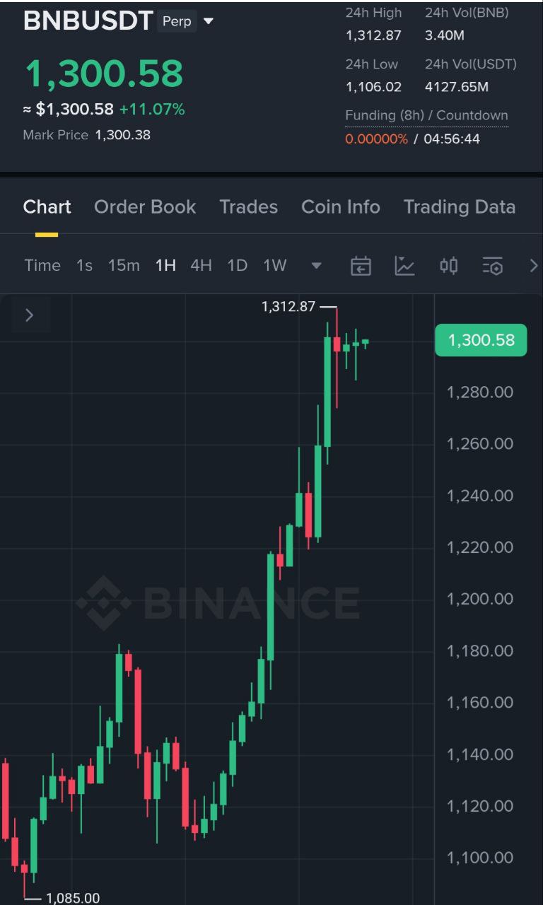 BNB chart