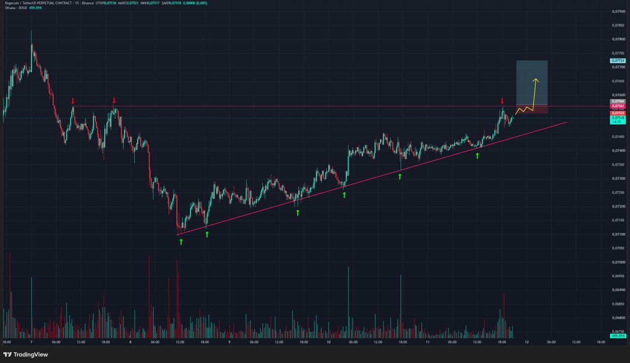 DOGE chart
